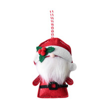 3D Felt Christmas Ornaments: Snowflake, Heart, Jingle Bell – Red & White Hanging Decor for Tree, Party Favors & Gifts
