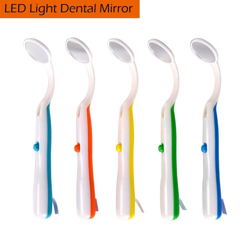 Tooloflife Led Dental Mirror Teeth Inspection Mirror Dentist Oral Care Tool Light 9489952845326