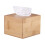 Boîte à mouchoirs en bois carrée (1 pièce) 1