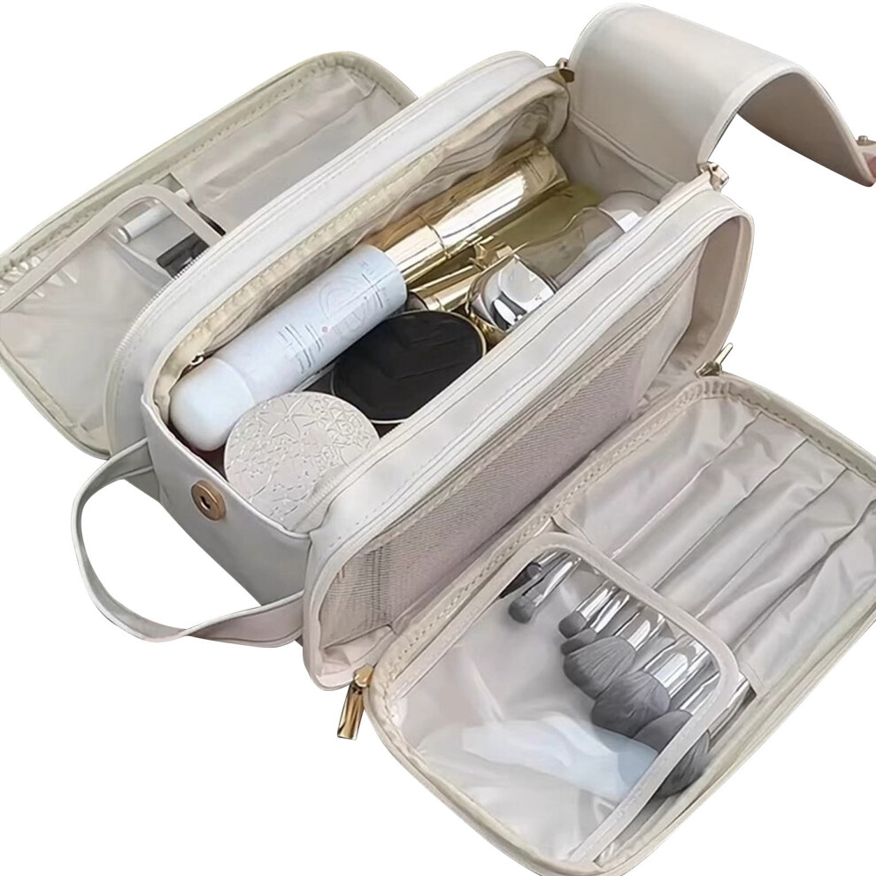up to 50% Off Multi Functional Makeup Bag for Women, Large Capacity, Portable, Travel, High-end Makeup Brushes, Toiletries, Storage Bag