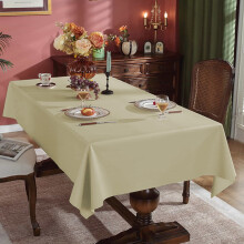 EGYMEN Rectangular Party Tablecloth, 40"x60" Durable PU Material Picnic Cloth for Holiday Gifts, Easy Clean and Stylish Home Decoration
