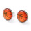 Pendientes de baloncesto para mujer, acero inoxidable, 15,5 mm 1