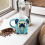 Mug en céramique motif teckel avec anse 3D, 35 cl 1