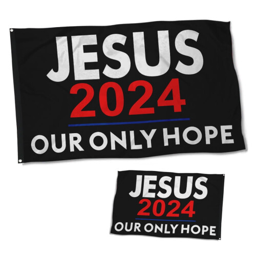 Jesus Hope Flaggenbanner, doppelseitig, 3x5 Fuß
