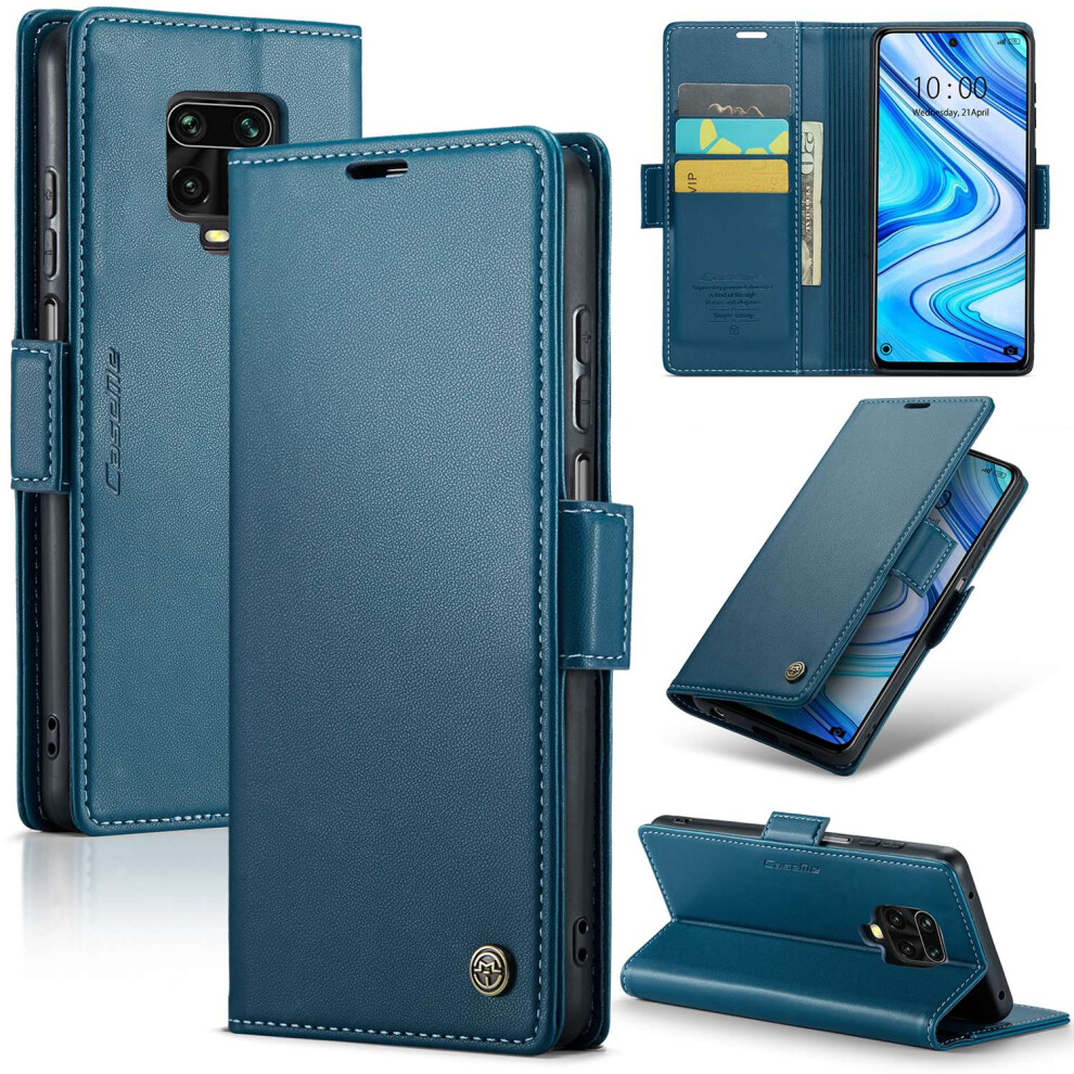 Leather Phone Case Wallet With Card Holder Zipper For Redmi Note 9 Pro Max 9Pro 9S High Quality Leather Phone Case 9489952916842