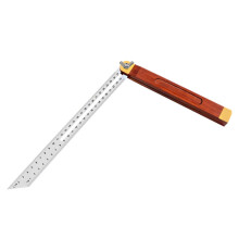 BE-TOOL T-bevel z linijką ze stali nierdzewnej, 27 cm/10,62 cala, regulowany przyrząd do pomiaru kąta skosu, kątownik ciesielski