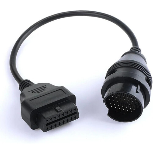 30cm 38 Pin to 16 Pin OBD2 Cable Auto Diagnostic Tools Connector Adapter Cable 2