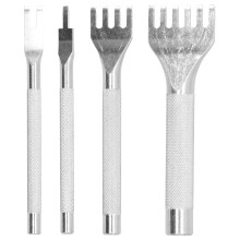 DIY Artificial Leather Stitching Punch Tool, 10cm, High Carbon Steel