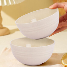Bol à céréales en plastique 12 x 6 cm, compatible micro-ondes et lave-vaisselle, bol de cuisine monobloc pour un usage quotidien