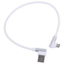 Cábla Micrea USB 90 Céim Uillinn Dhíreach Luchtaire Cruth L Corda Sioncrónaithe Sonraí Luchtaithe