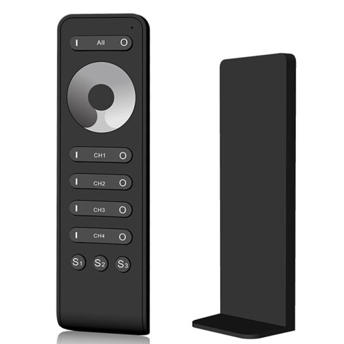 Advanced 4CH Standalone Dimmer Kit for RGBW/RGB/CCT LED Strips with 2.4G Remote Control 1