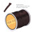 Polyamide Cord String for Jewelry Making, 38m, 3mm Diameter 6