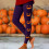Κολάν για Halloween για Plus Γυναίκες Αστεία Γραφικά Ψηλόμεσα Κολάν Στενά για 2