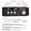 Δέκτης ήχου Bluetooth 5.0 300W+300W 2 καναλιών με USB/SD/FM, 12V/110V, μαύρο – συμβατός με τυπικά 4