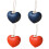 Heart-Shaped Tin Candy Box 4-Pack for Valentine's Day 2