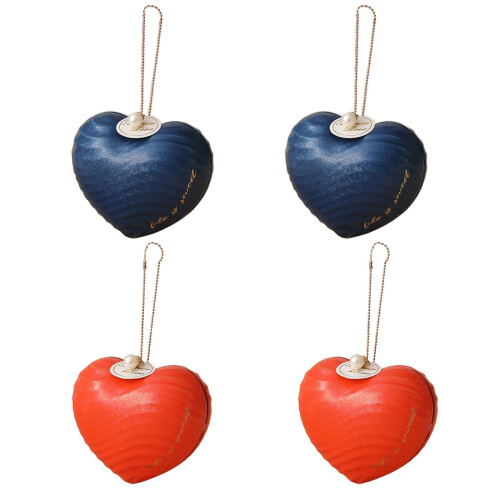 Heart-Shaped Tin Candy Box 4-Pack for Valentine's Day 1