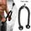 Deluxe tricepsreb, let greb, skridsikkert triceps pulldown-tilbehør, fitnesskabelreb til pulldowns, presdowns, krøller, kickbacks 3