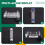 2X 4T 0.1-1L/MIN Acrylic Variable Area Flow Meter Adjustable Panel Mount Gas Rotameter Air Flow Rate Controller 10