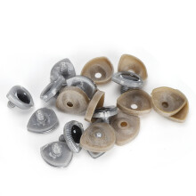 10 Sets Doll Cartoon Eyes Plastic Resin Accessories, 17x20MM