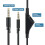 A40 Replacement Cable with Volume Control, 6.5ft/2m, Compatible with Astro A10/A30/A40/A40TR/A50 3