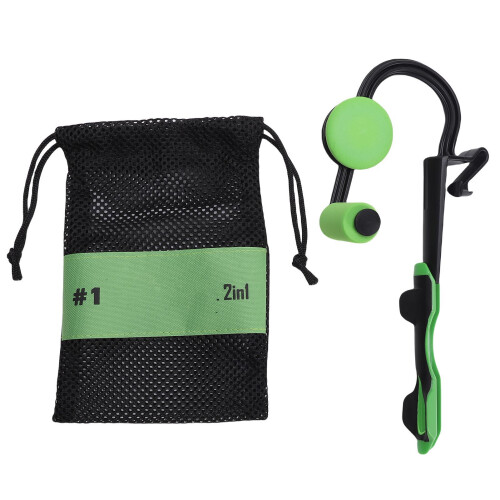 Golf-Schwungtrainer mit sofortigem Feedback - Schwarz/Grün 2