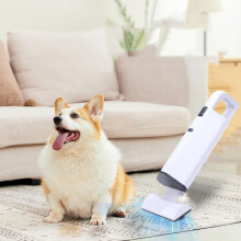 120W kabelloser Handstaubsauger für Tierhaare 2000mAh — Weiß 316mm