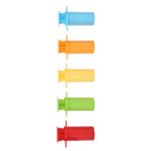 5Pcs Colored Plastic Clay Squeezers for Kids DIY Pottery Craft