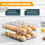 Egg Storage Box Refrigerator Fresh-Keeping Box Automatic Rolling Egg Box 4
