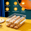 Egg Storage Box Refrigerator Fresh-Keeping Box Automatic Rolling Egg Box 5