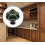 4pcs Grass Green Pumpkin Vintage Ceramic Cabinet Knobs, Vintage Drawer Pulls and 5