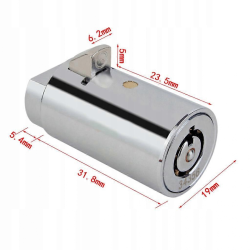 Lock And Key For Vending Machine Chrome 1
