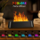 Essential Oil Diffuser, Colorful Rainbow Flame Air Aroma Diffuser Humidifier 2