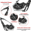 (M)Super Metal Muzzle Dog Muzzles Leather Muzzle For Large Dogs 4