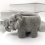 Pot de fleurs éléphant en terre cuite, pot éléphant en résine 4