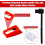 2pcs Record Player Needles with 1 Cleaning Brush, Turntable Stylus Replacement 4