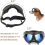 2023 – Hundebrille, Augenschutz, UV-Schutz, winddicht, verstellbar 2