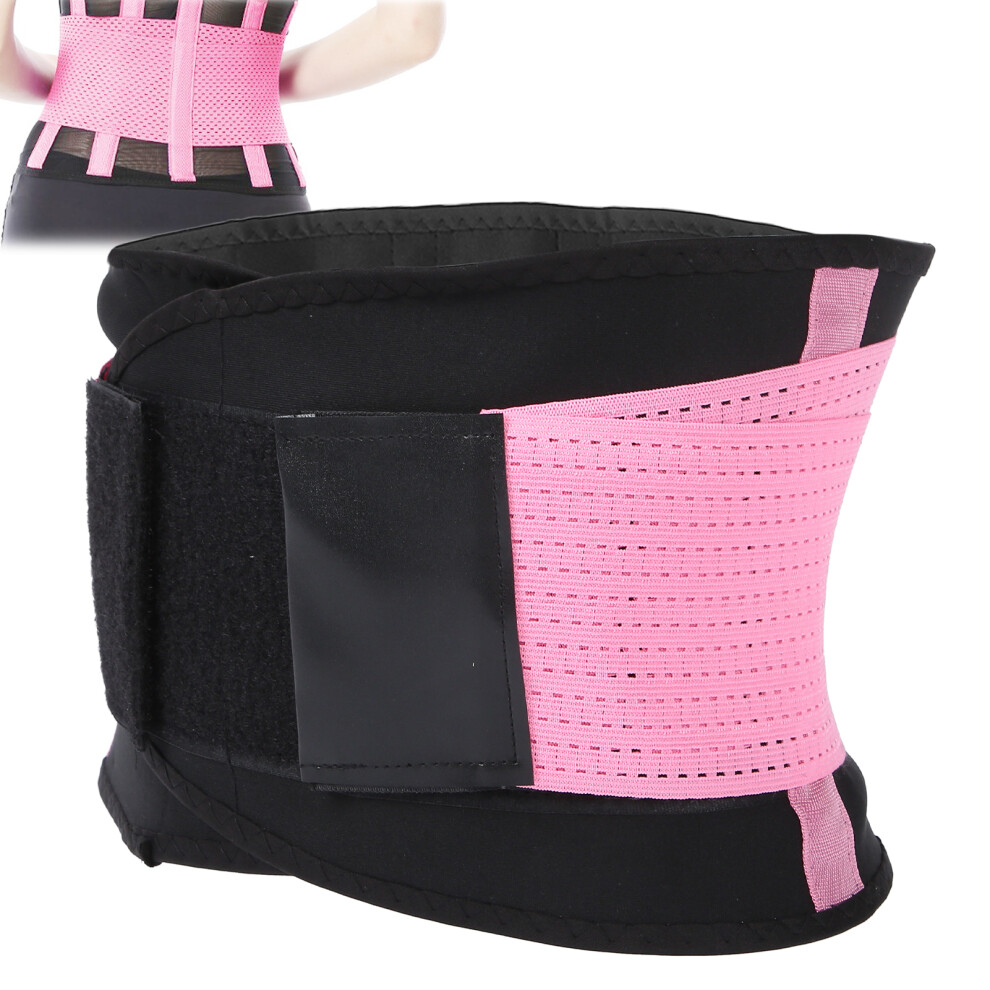 Pink Waist Trainer Corset for Women, Multiple Sizes, Postpartum Shapewear