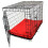 Red Heavy Duty Dog Bed Waterproof Pet Mat (Large) 6