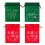 Borse natalizie - set da 4 Ruhhy 24961 4