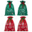 Borse natalizie - set da 4 Ruhhy 24961 5