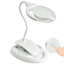 Handheld Lente D'Ingrandimento 3X 8X Lampada Da Tavolo Illuminata un Led Lampada D'Ingrandimento Magnifier Ricaricabile un Luce con Artigianato,