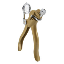 Saw Teeth Set Hardened Alloy Steel Anvil Saw Blade Tooth Setting Tool with Magnifier