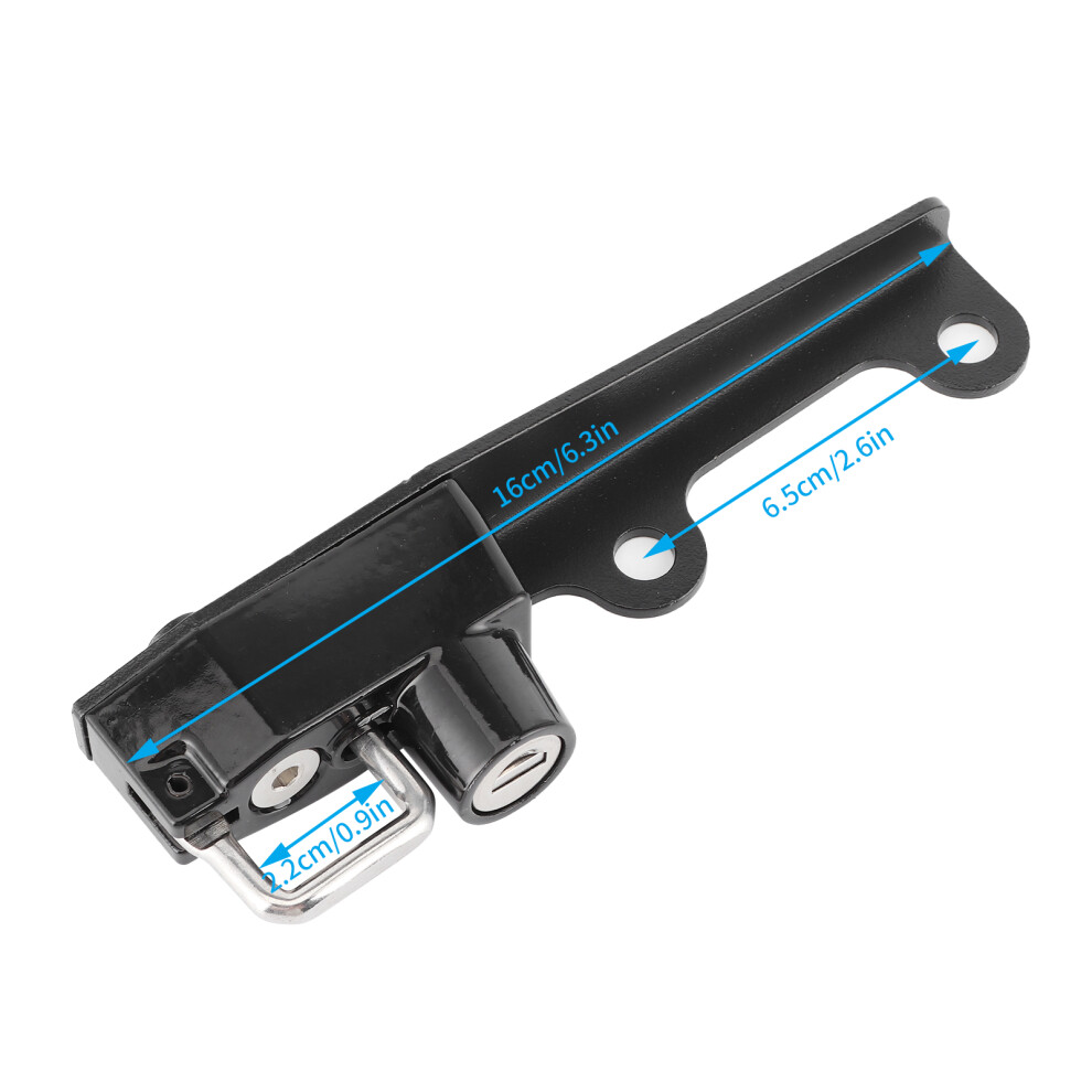 Ducati Helmet Lock, Aluminium Steel, 2 Keys 7293282779693