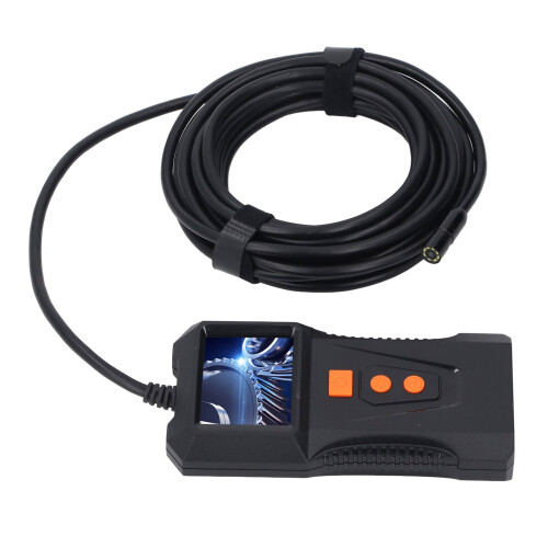 Industrial Endoscope Camera with Light, 2in HD Screen, 5m Cable