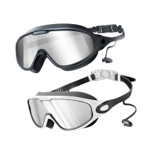 Swim Use Goggle Clear Lens Adjustable Strap Swimming Goggle-5
