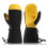 Windproof Cold Weather Snowboard Gloves For Men-Yellow L code 1