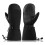 Waterproof Windproof Snowboard Gloves For Men-Black size M 1