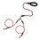 Durability Detachable Dog Leashes with Safety Ergonomic-Red 1