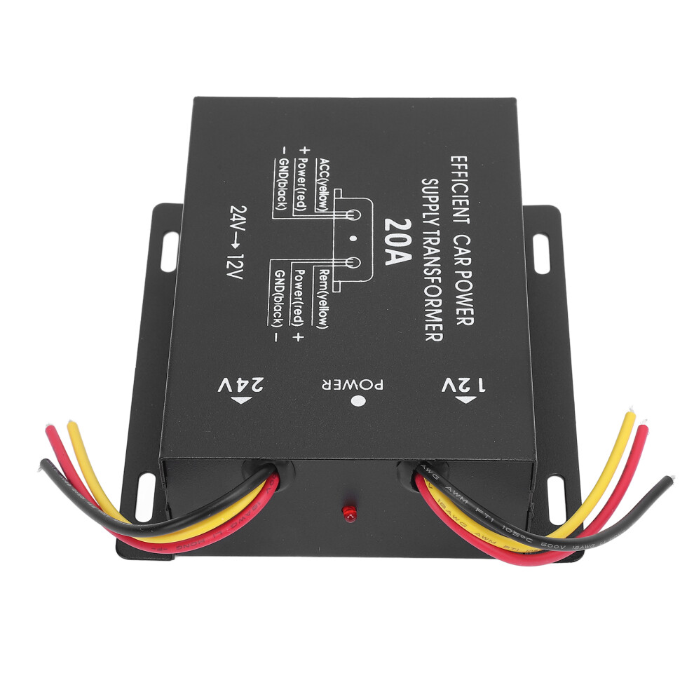 24V To 12V Dc Converter 20A 240W Car Power Supply For Trucks, Rvs, Suvs 4901391799152