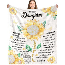 Granddaughter Gifts from Grandma Nana Grandpa, Granddaughter Gifts, Birthday Blanket for Granddaughter, Granddaughter Blanket Gifts Idea (50"x60")